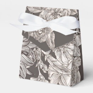 Ballotins Vintage Floral moderne ivoire et Fête des mariées 