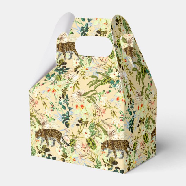 Ballotins Vintage Moderne Fleur Tiger Jungle Tropical (Verso)