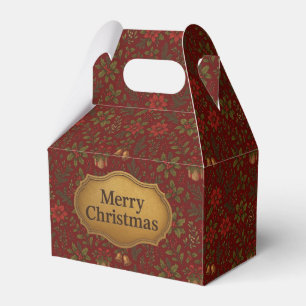 Ballotins Vintage, motif de Noël victorien