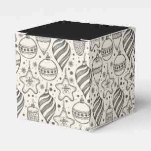 Ballotins Vintage Noël Ornements Carré de vacances