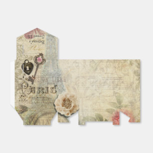 Ballotins Vintage Paris Roses Roses Roses Roses Verrouiller