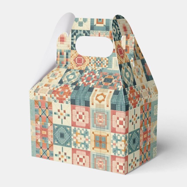 Ballotins Vintage, patchwork, paré (Verso)