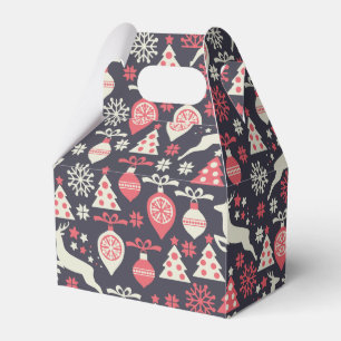 Ballotins Vintage Retro Noël Motif vacances