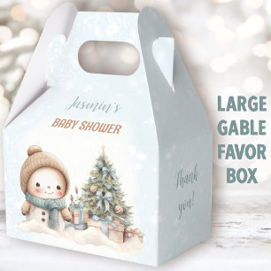 Ballotins Vintage Snowman Christmas Boy Baby shower Grand