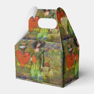 Ballotins Vintage Taurus Classique Femme Portrait Art gothiq