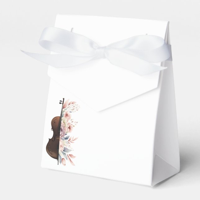 Ballotins Violon aux fleurs. (Verso)