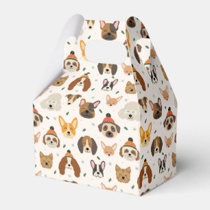 Ballotins Visages de chiens en hiver Casquette Motif de vaca