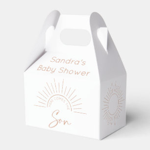 Ballotins Voici Le Baby shower Son Boho