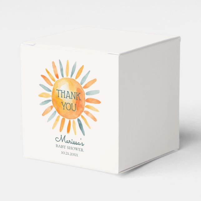 Ballotins Voici le Baby shower Son Boy (Verso)