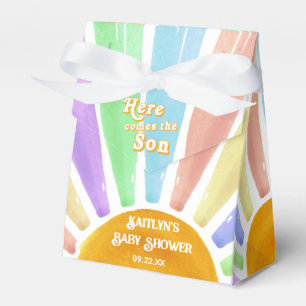 Ballotins Voici Le Baby shower Son Retro Boys