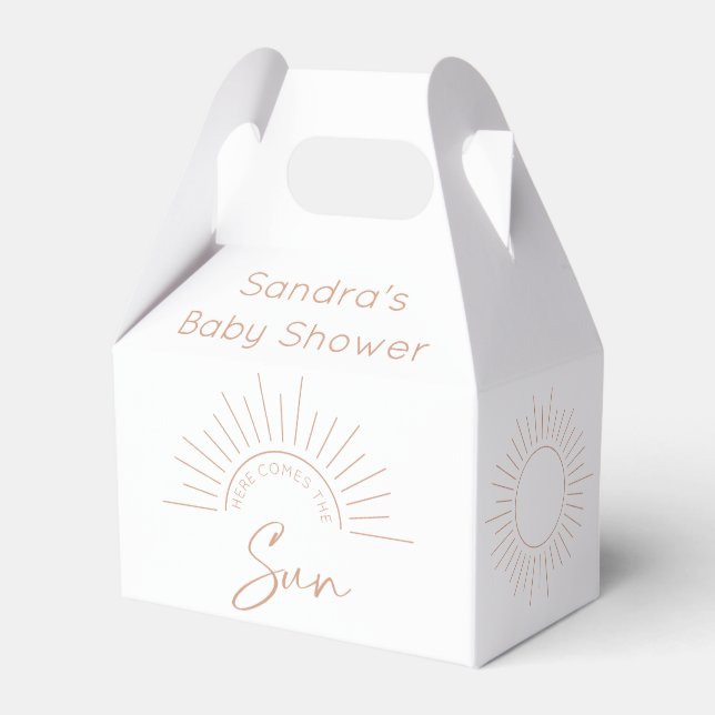 Ballotins Voici Le Baby shower Sun Boho (Verso)