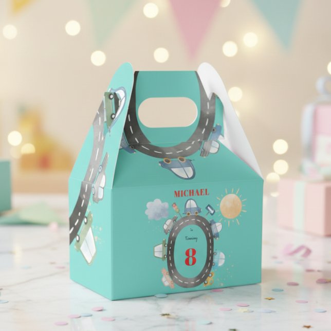 Ballotins Voitures et véhicules sur la route garçon annivers (Créateur téléchargé)