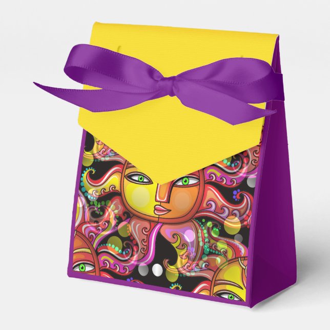 Ballotins Votre Ballotin Tente Personnalisé - Boîte de carte (Verso)