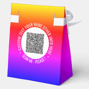 Ballotins Votre boîte de cadeau ou de préférence de texte pe