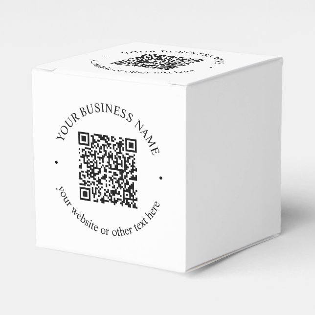 Ballotins Votre code QR téléchargé avec texte circulaire mod (Verso)