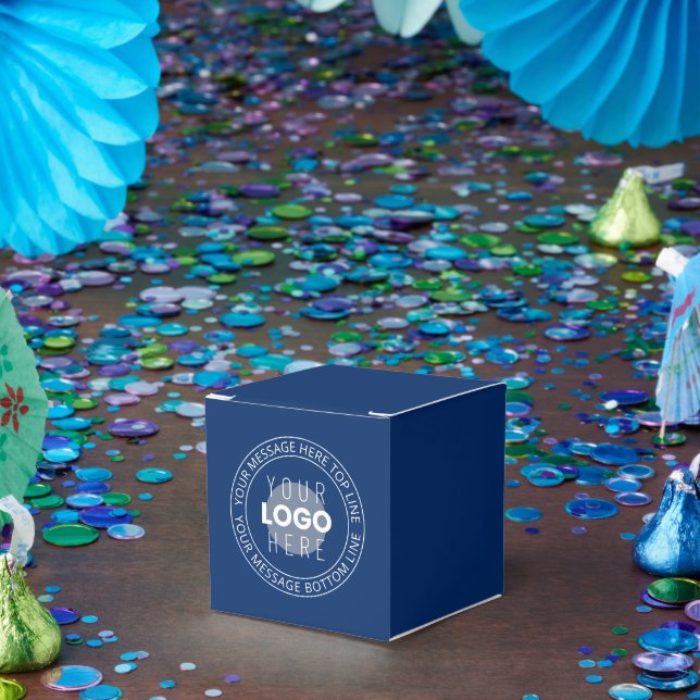 Ballotins Votre logo et votre texte circulaire personnalisab (Fête)