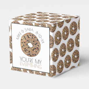 Ballotins Vous êtes My Everything Bagel Foodie Wedding Favor