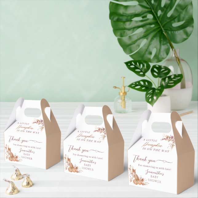 Ballotins Warm Woodland Fox Pumpkin Thank You (Multiple)