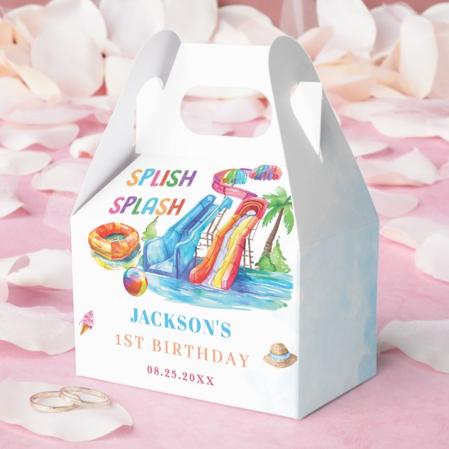 Ballotins Water Slide Splish Splash Birthday Party (Mariage)