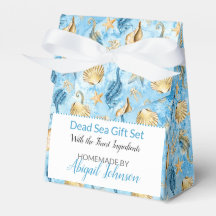 Watercolor Beach Sea Life Spa Cadeau Set emballage