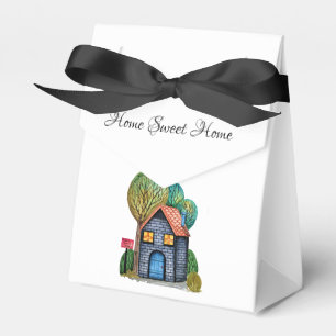 Ballotins Watercolor cute Home Sweet Home Art