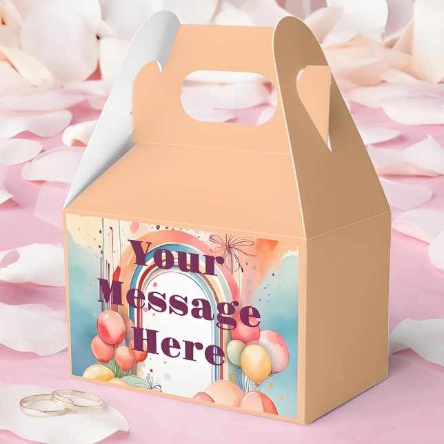 Ballotins Watercolor Rainbow Bliss Party (Créateur téléchargé)