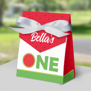 Ballotins Watermelon 1er Anniversaire Fête Boîte à Gable pou