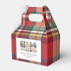 Ballotins Week-end entre filles EVJF Rétro 70's Personnalisé