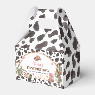 Ballotins Western Bows Pink Cowgirl Anniversaire