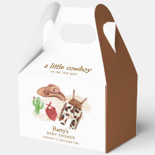 Ballotins Western Modern Desert Cactus Baby shower Cowboy