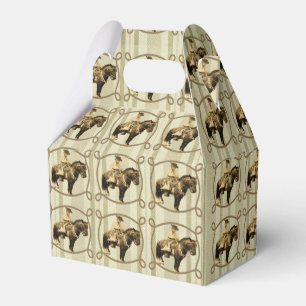 Ballotins Western Party Favoriser Ou Boîte Cadeau Vintage Co