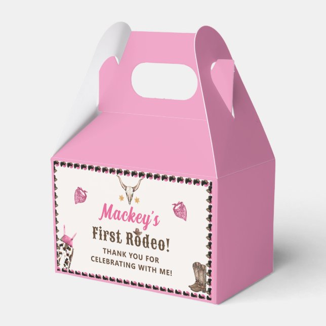 Ballotins Western Rustic Cowboy fête d'anniversaire (Verso)