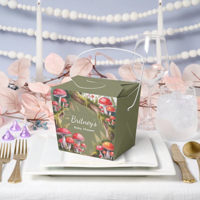 Ballotins Whimsical Mushroom Baby Shower (Mariage)