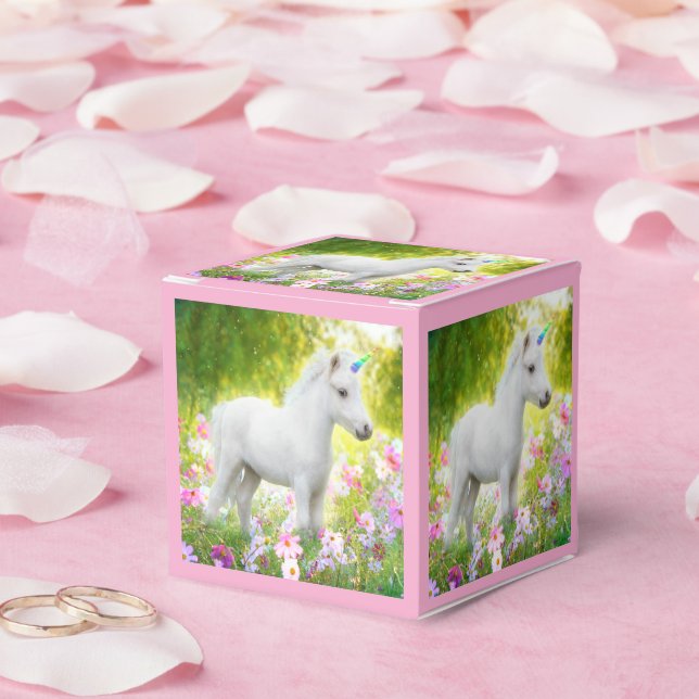 Ballotins White Pony Unicorn (Mariage)