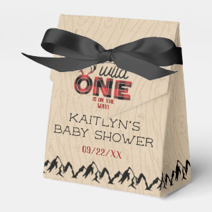 Ballotins Wild One Boys Rustic Plaid Baby shower de bûcheron