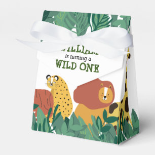 Ballotins Wild One First Birthday Jungle Safari Animaux Amus