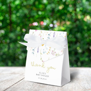 Ballotins Wildflower Baby Shower Thank You