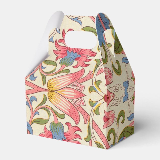 Ballotins William Morris Lodden Spring Wallpaper Art (Verso)