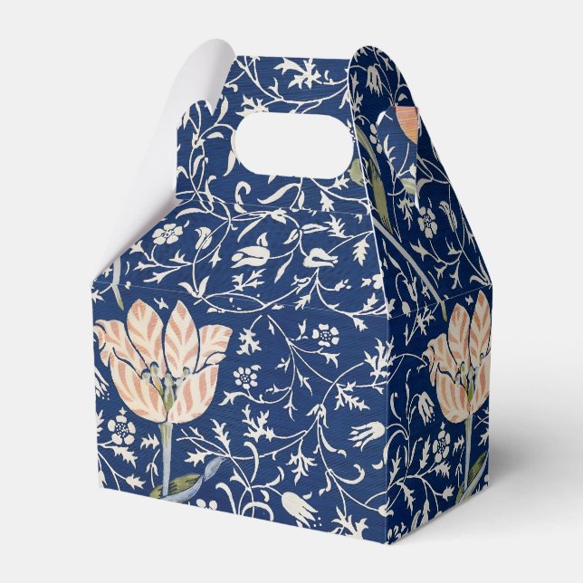 Ballotins William Morris Medway Bleu Floral (Verso)