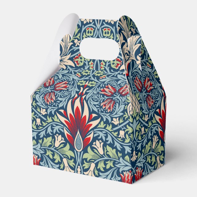 Ballotins William Morris Snakeshead Fritillaire Floral Desig (Verso)