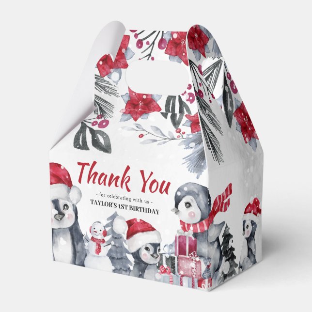 Ballotins Winter Wonderland Merci Ballotin (Verso)