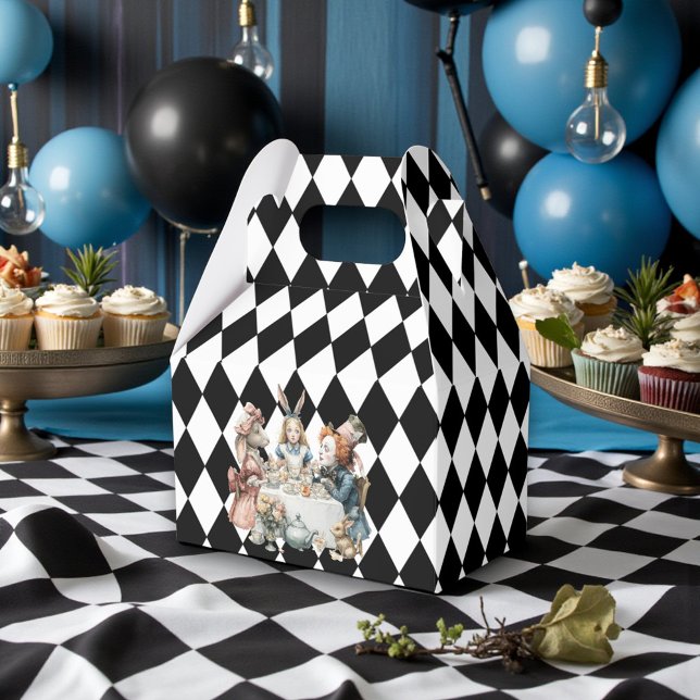 Ballotins Wonderland with Black White Diamonds Birthday (Créateur téléchargé)