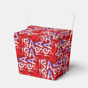 Ballotins Word Art USA Texte, BOÎTE DE FAVORISATION DE PARTI