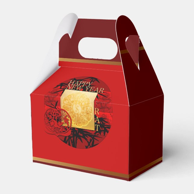 Ballotins Zodiac Yin Yang Bamboo Rat chinois Année 2020 GFB2 (Verso)