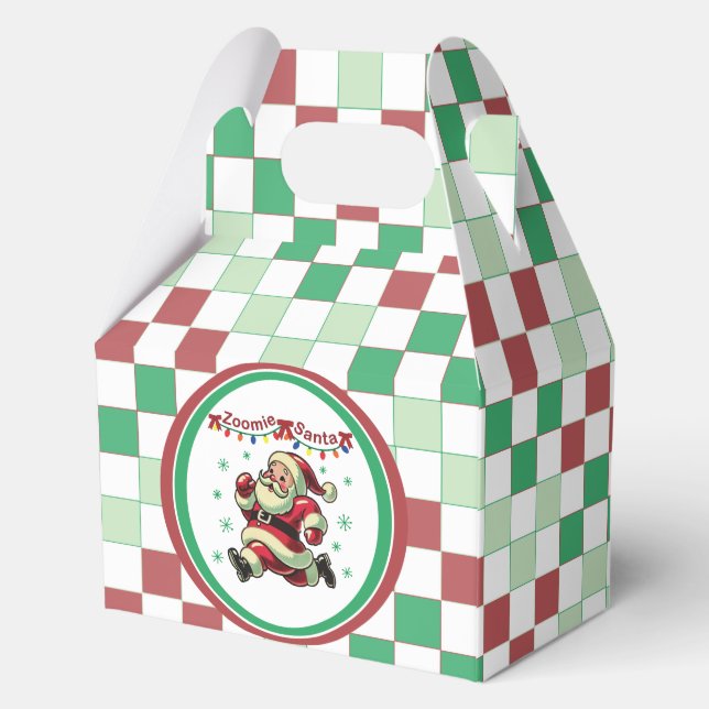Ballotins Zoomie Santa Noël Popcorn  (Recto)