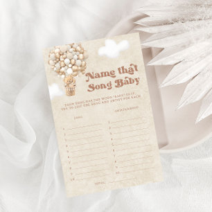 Ballotte Ours Teddy Ce Baby shower De Chanson Jeu