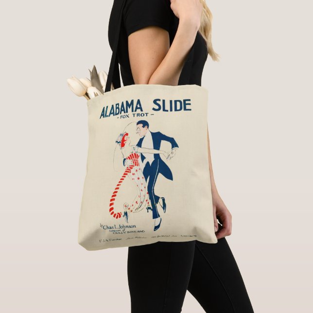 Ballroom Dancing Fox Trot Alabama Slide Sac fourre (De près)