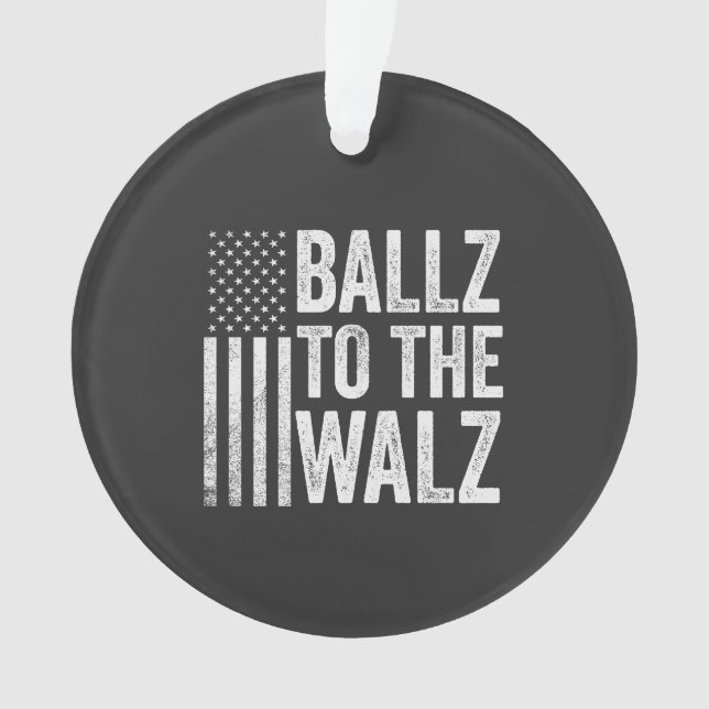 Ballz aux élections Walz Harris Walz 2024 (devant)