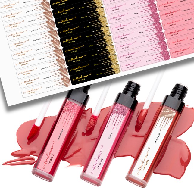 Balme Lip Personnalisé Avec Étiquettes Parties sci (Créateur téléchargé)