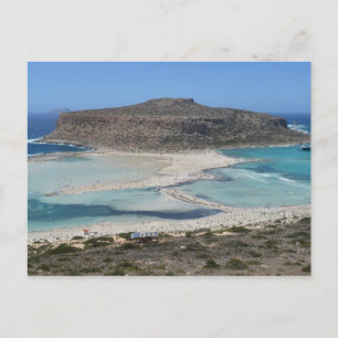 Balos Lagoon, Crète Grèce Beach Carte postale